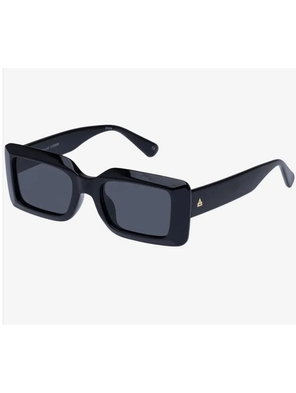 Aire Parallax Black Modern Sunglasses $70